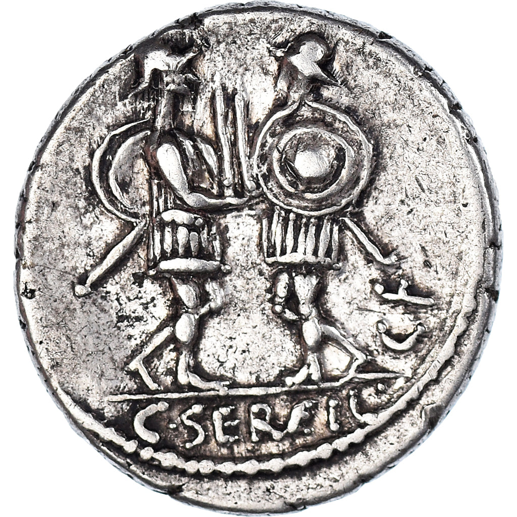 minca,
Servilia,
denár