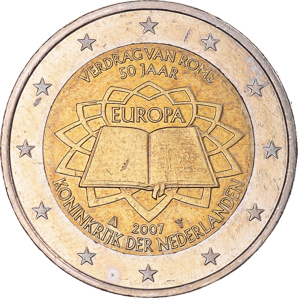 Holandsko,
2 eurá,
2007