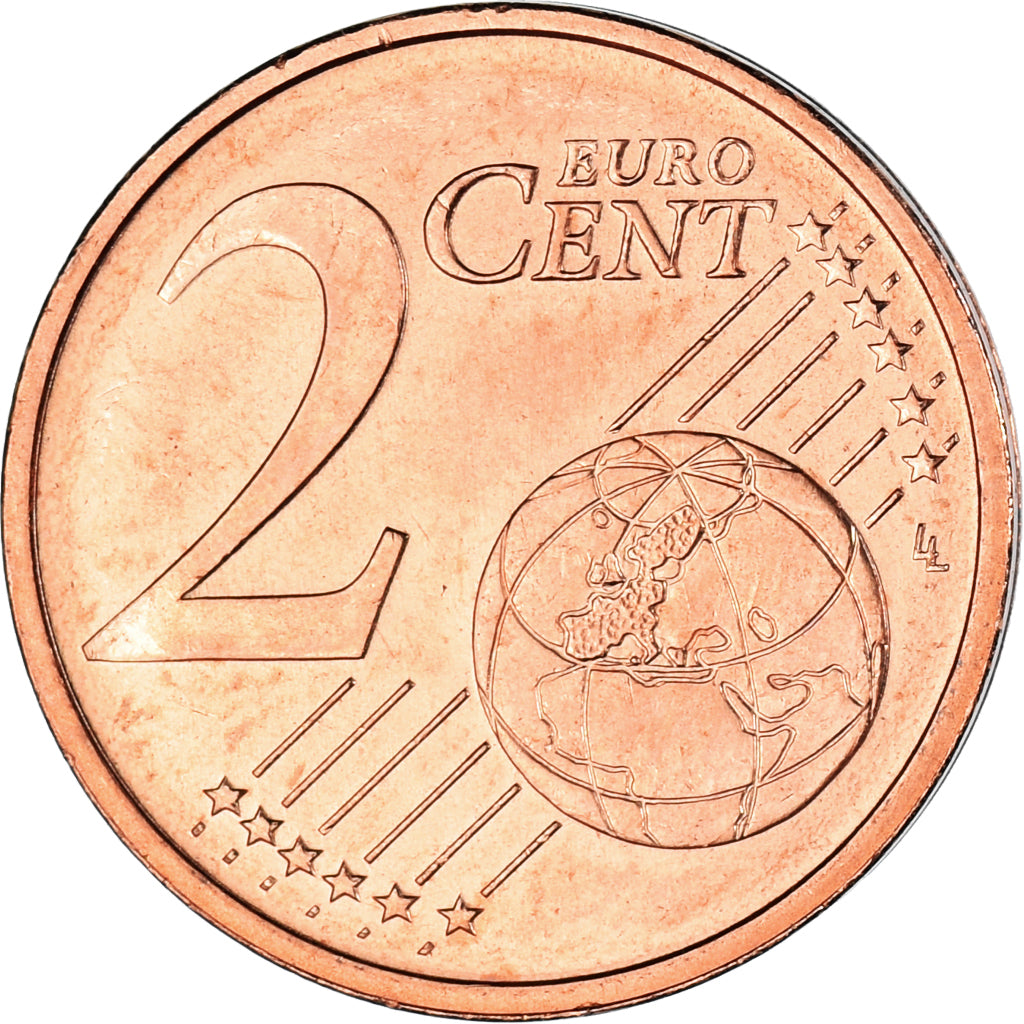 Portugalsko,
2 euro centy,
2011