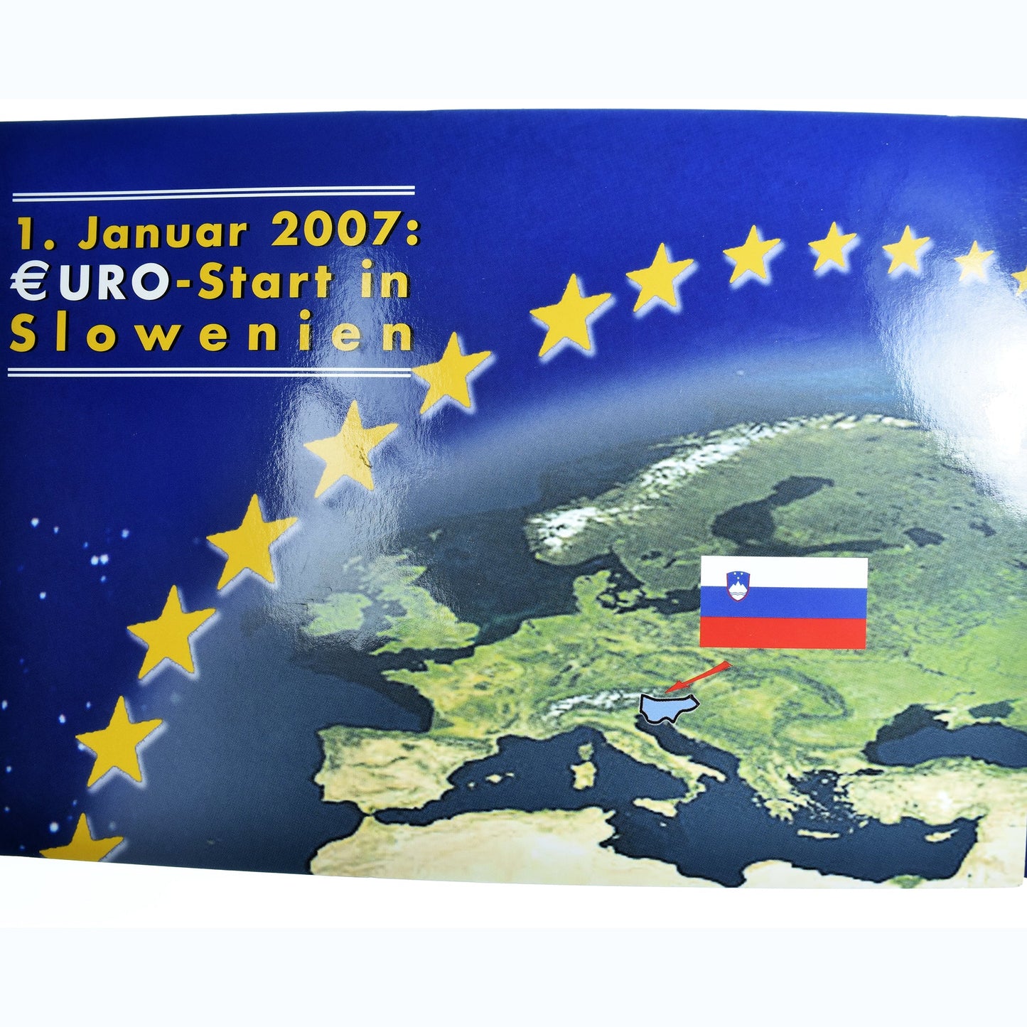 Slovinsko,
1 cent až 2 eurá,
Euro štartuje v Slovinsku
