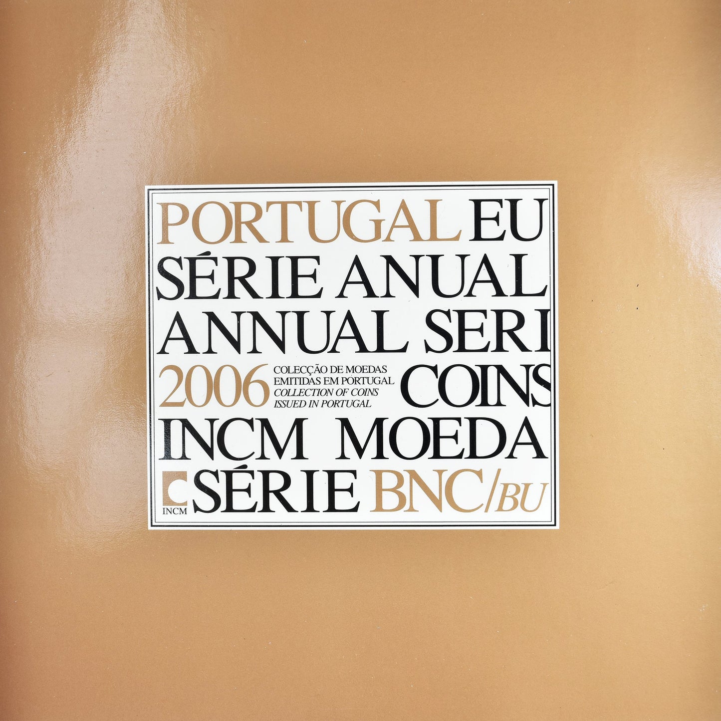 Portugalsko,
1 cent až 2 eurá,
eurový set