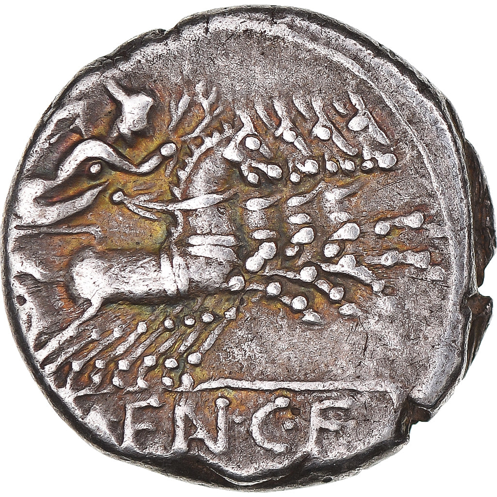 minca,
M. Fannius C.f.,
denár