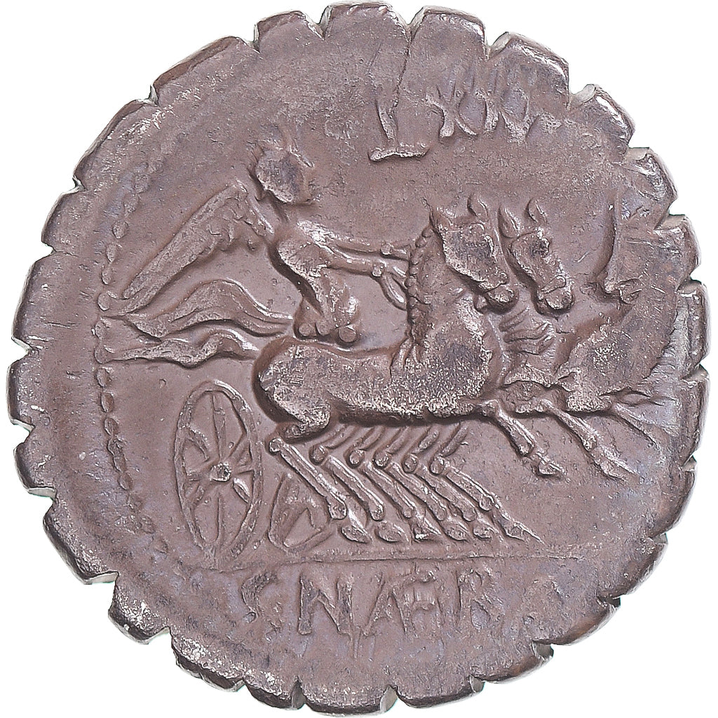 minca,
Naevia,
Denár Serratus