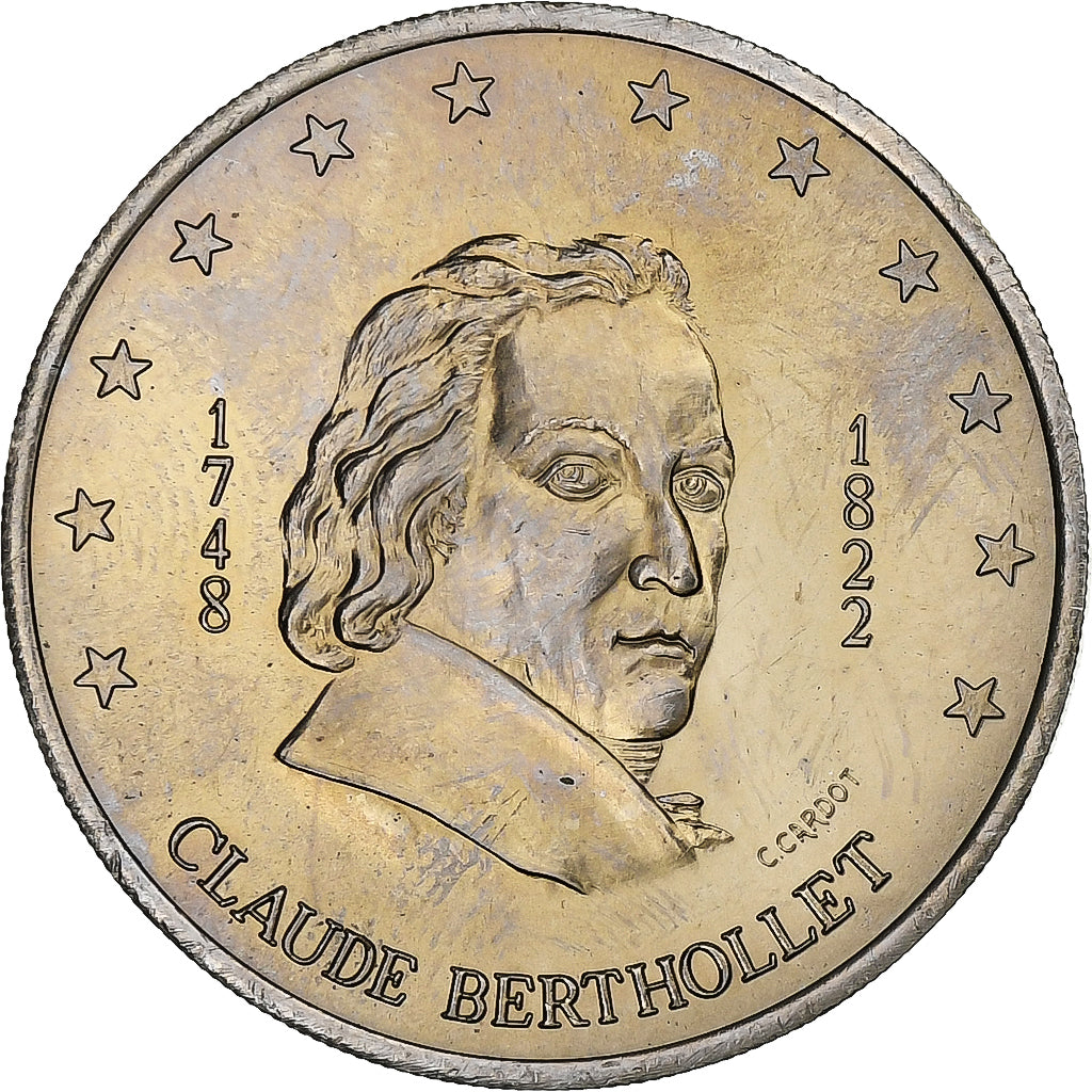 Francúzsko,
2 eurá,
Annecy - Claude Berthollet