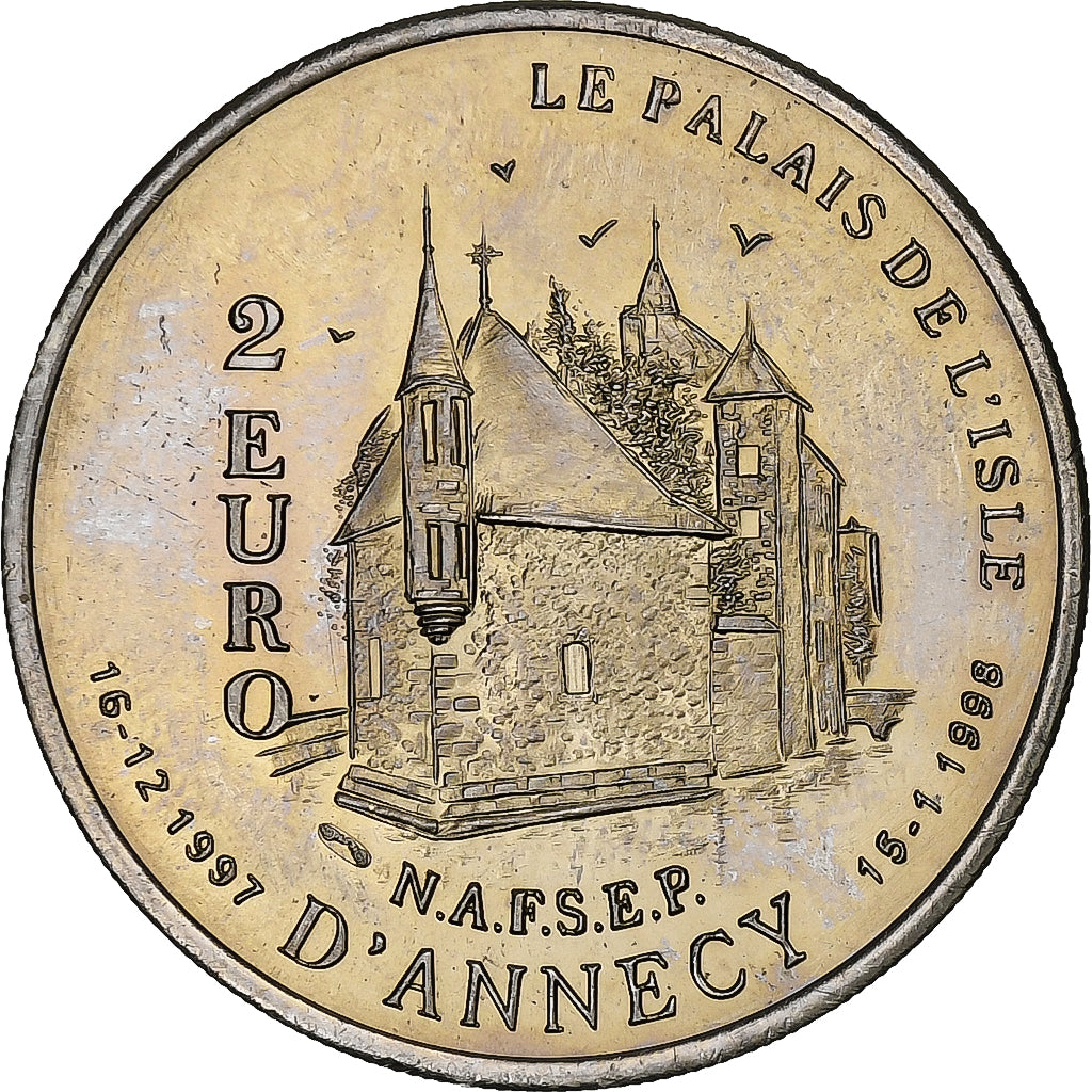 Francúzsko,
2 eurá,
Annecy - Claude Berthollet