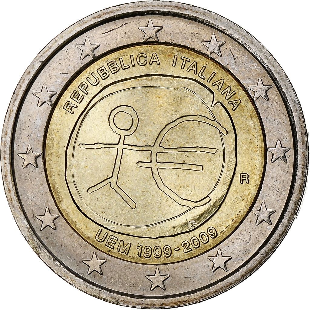 Taliansko,
2 eurá,
Európska menová únia