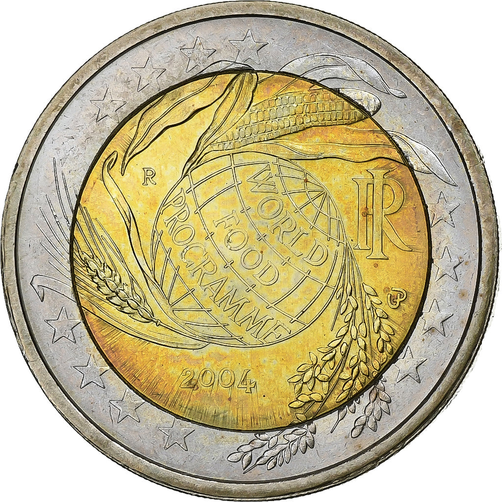 Taliansko,
2 eurá,
2004