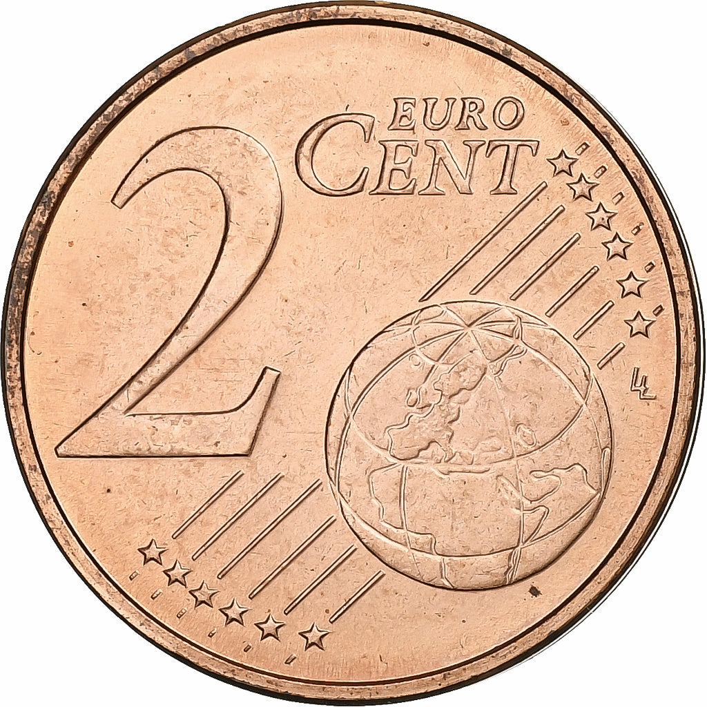 Estónsko,
2 euro centy,
2012