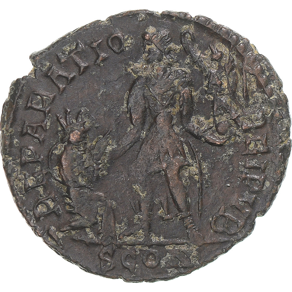 minca,
Valentinián II.,
Æ