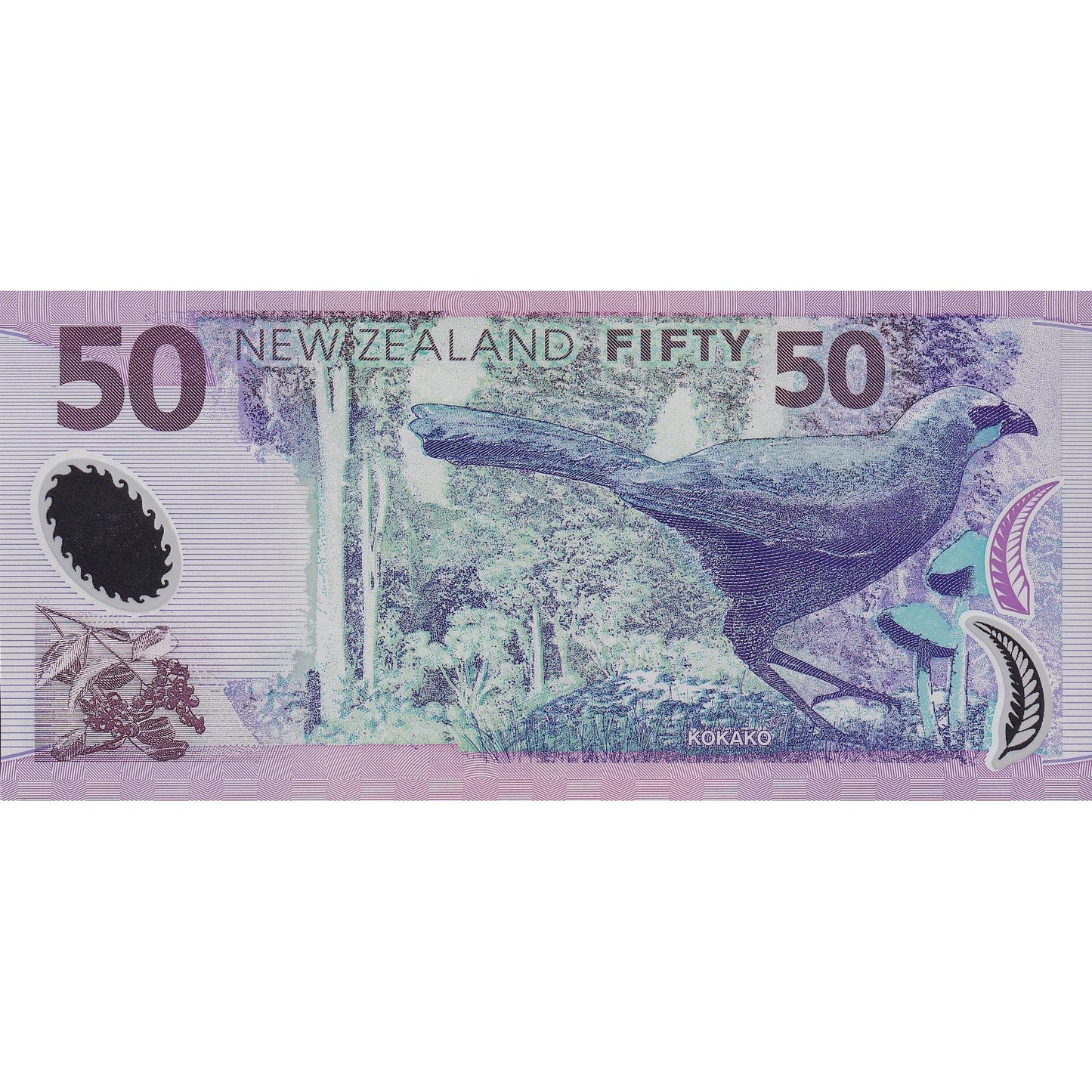 bankovka,
Nový Zéland,
50 dolárov