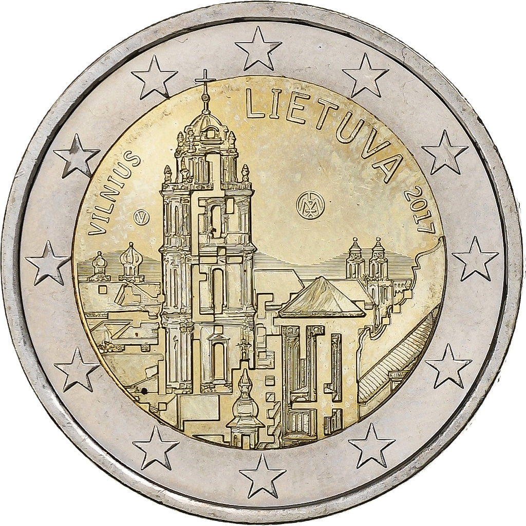 Litva,
2 eurá,
Vilnius – hlavné mesto kultúry a umenia