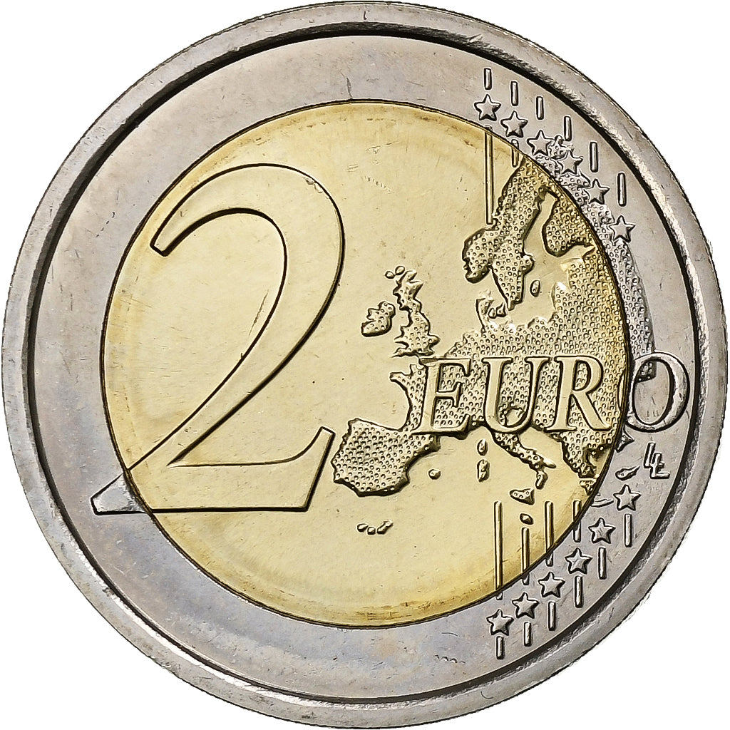 Slovinsko,
2 eurá,
30 rokov vlajky Európskej únie