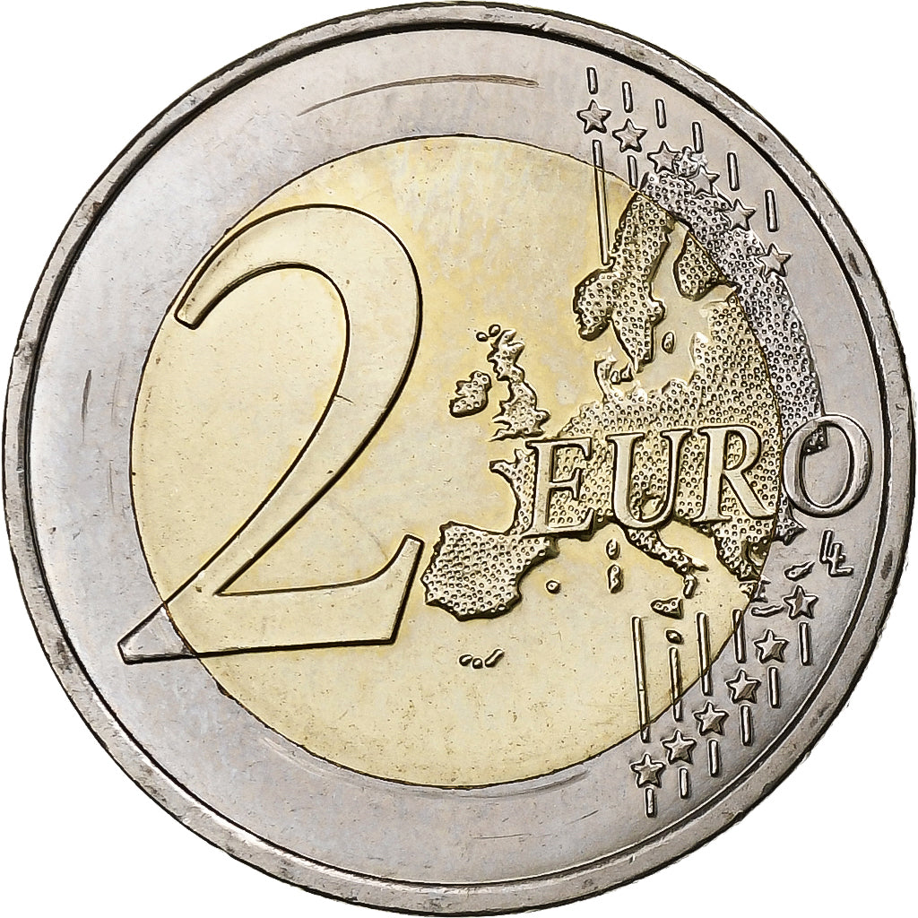 Francúzsko,
2 eurá,
Majstrovstvá Európy vo futbale 2016