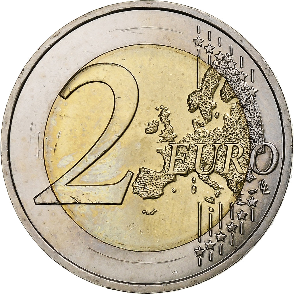 Francúzsko,
2 eurá,
Mier