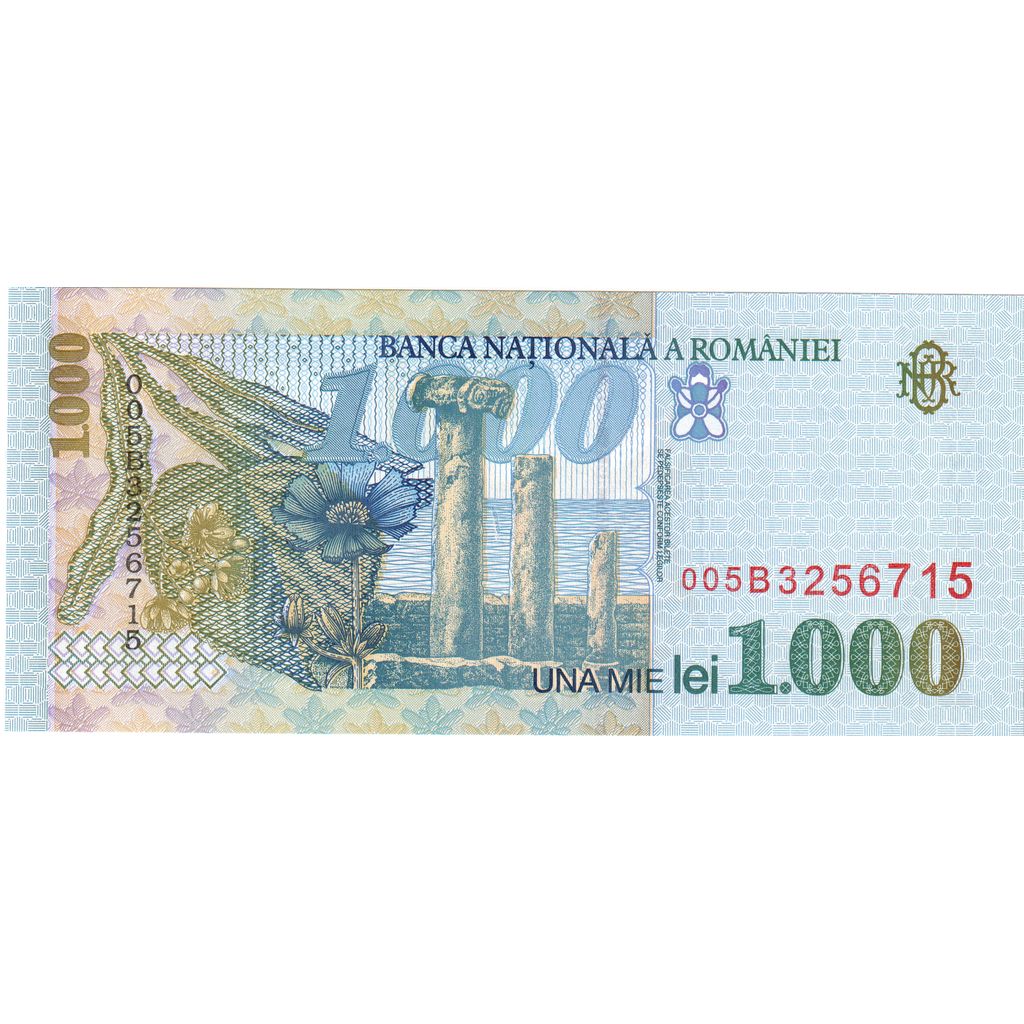 Rumunsko,
1000 lei,
UNC(65-70)