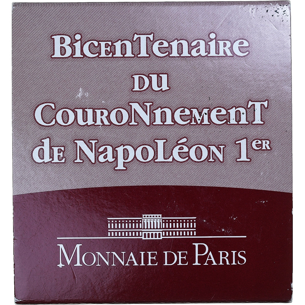 Francúzsko,
1-1/2 eura,
Bicentenaire du Couronnement de Napoléon Ier