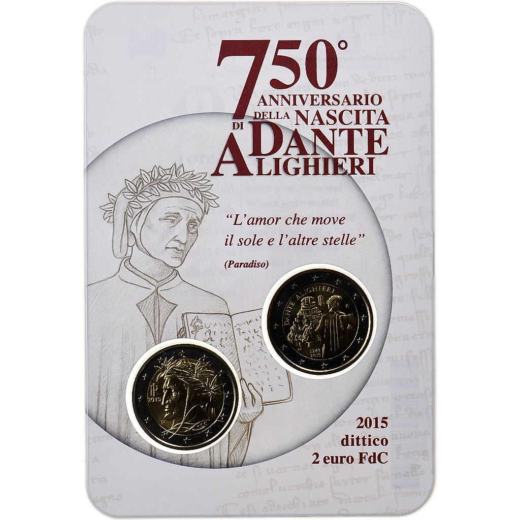 Taliansko,
2x 2 eurá,
Dante Alighieri
