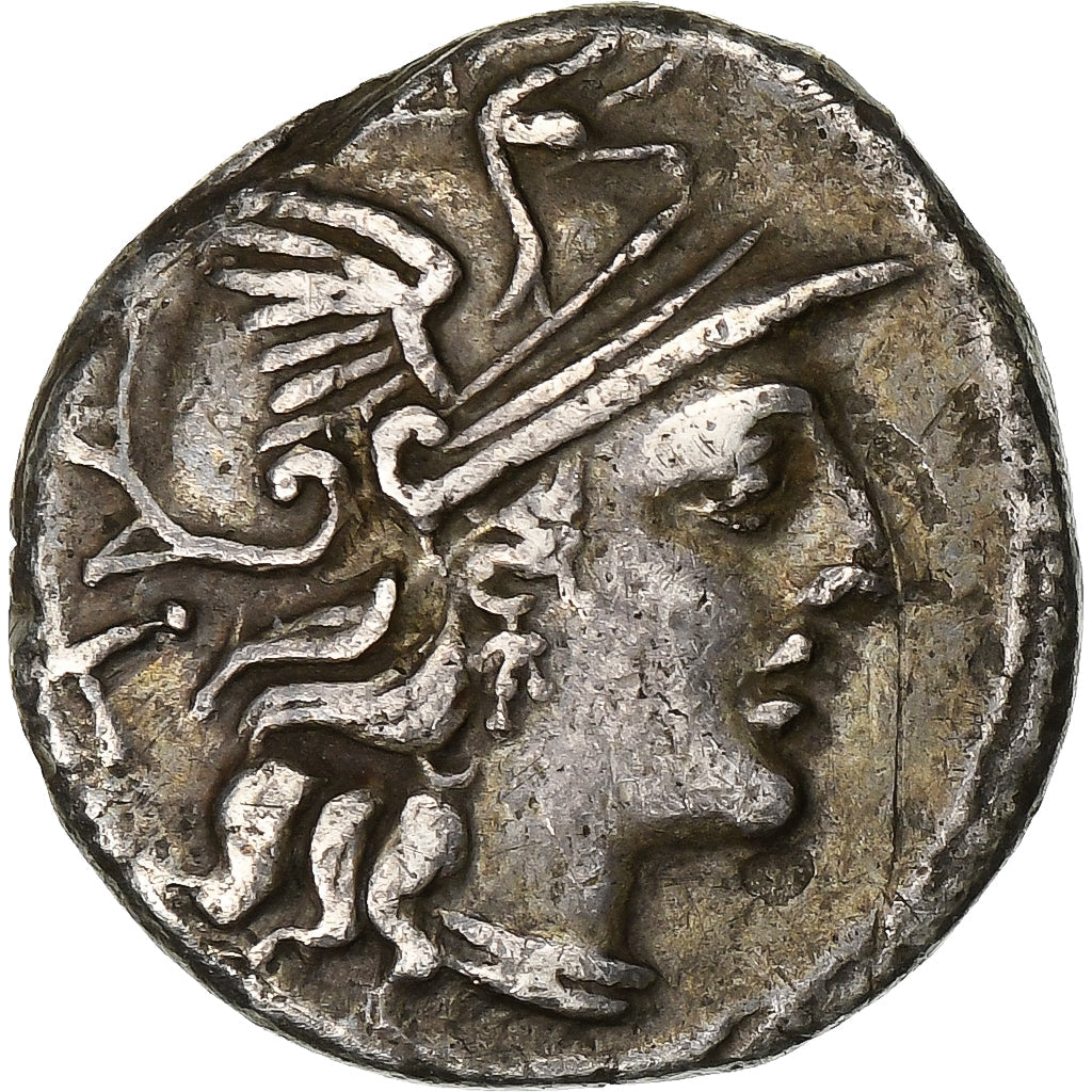 decimia,
denár,
150 pred Kr