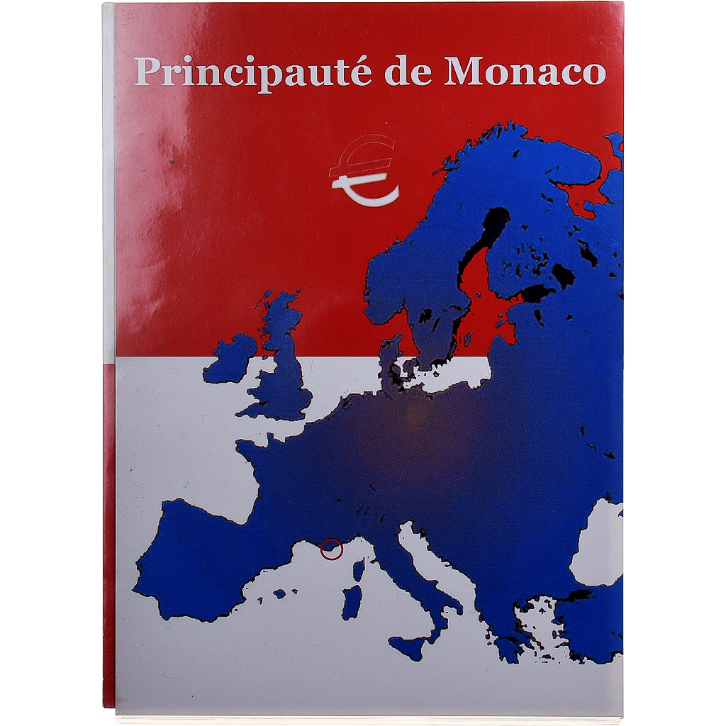 Monako,
Rainier III a Albert,
Coffret 10 c. - 2 eurá