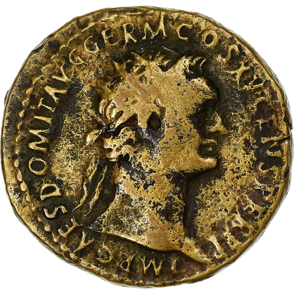 Domitian,
dupondius,
90-91