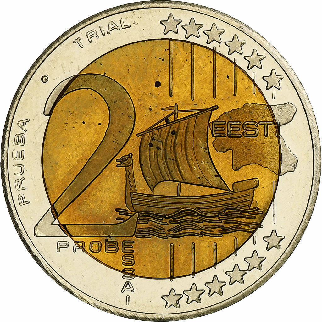 Estónsko,
2 eurá,
Fantasy euro vzory