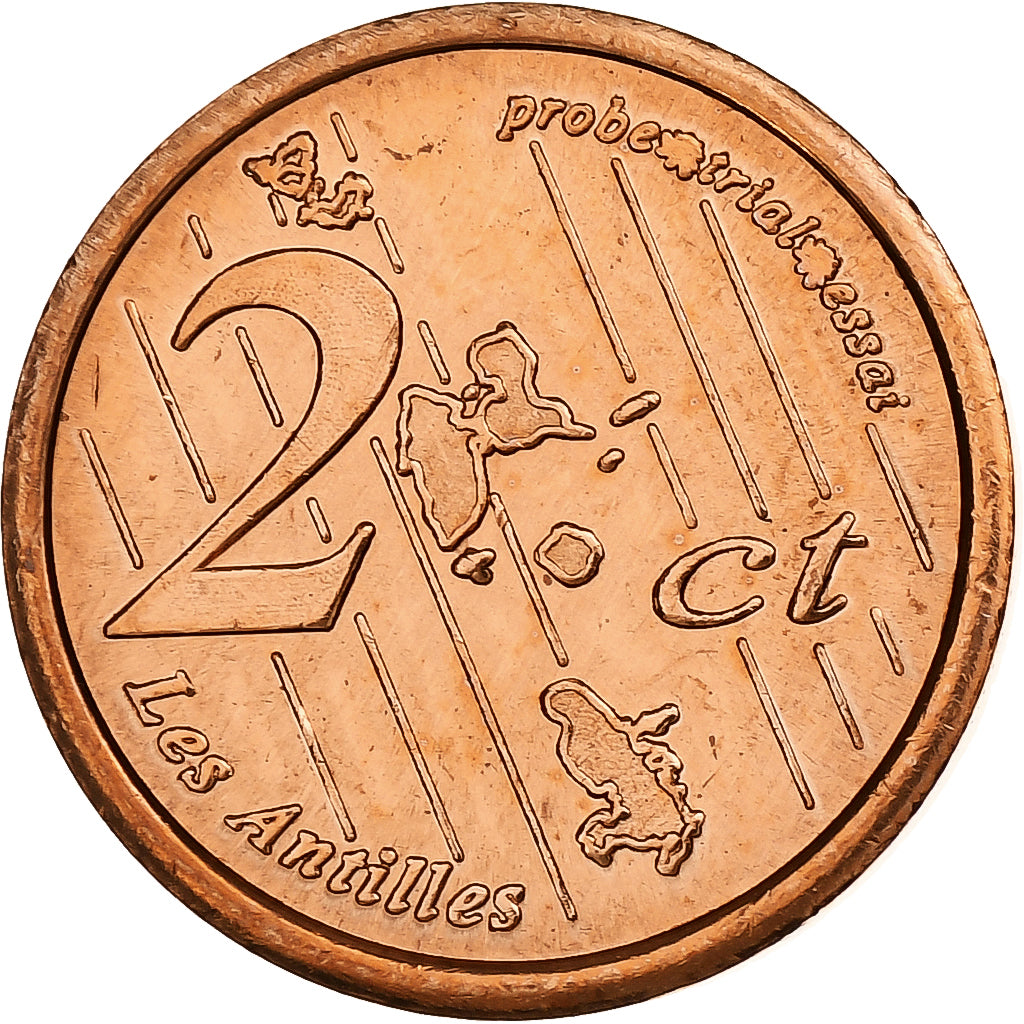 Martinik,
2 euro centy,
Fantasy euro vzory