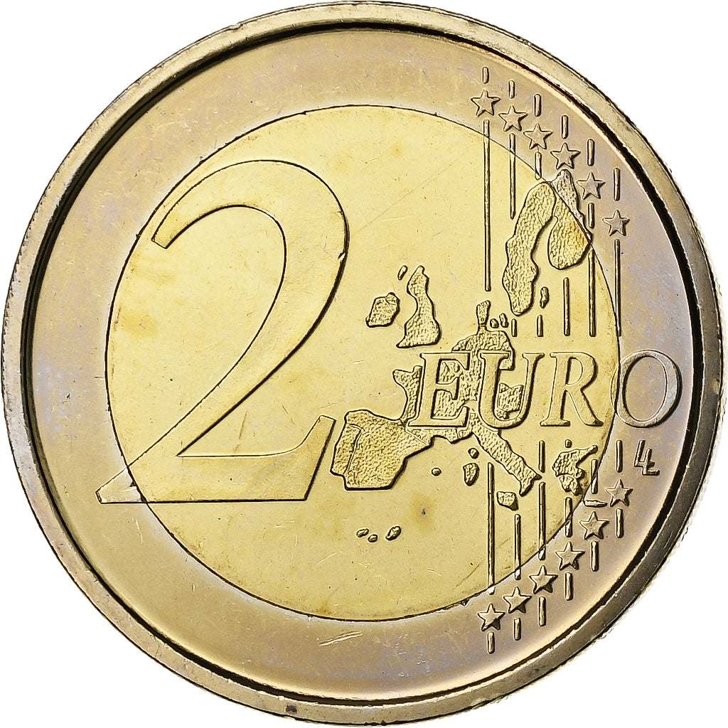 Španielsko,
2 eurá,
BU