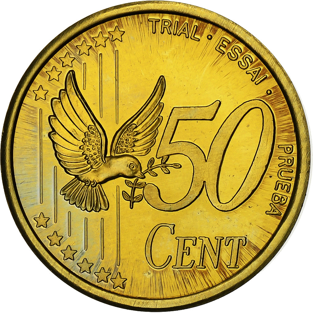 Dánsko,
Margrethe II,
50 euro centov