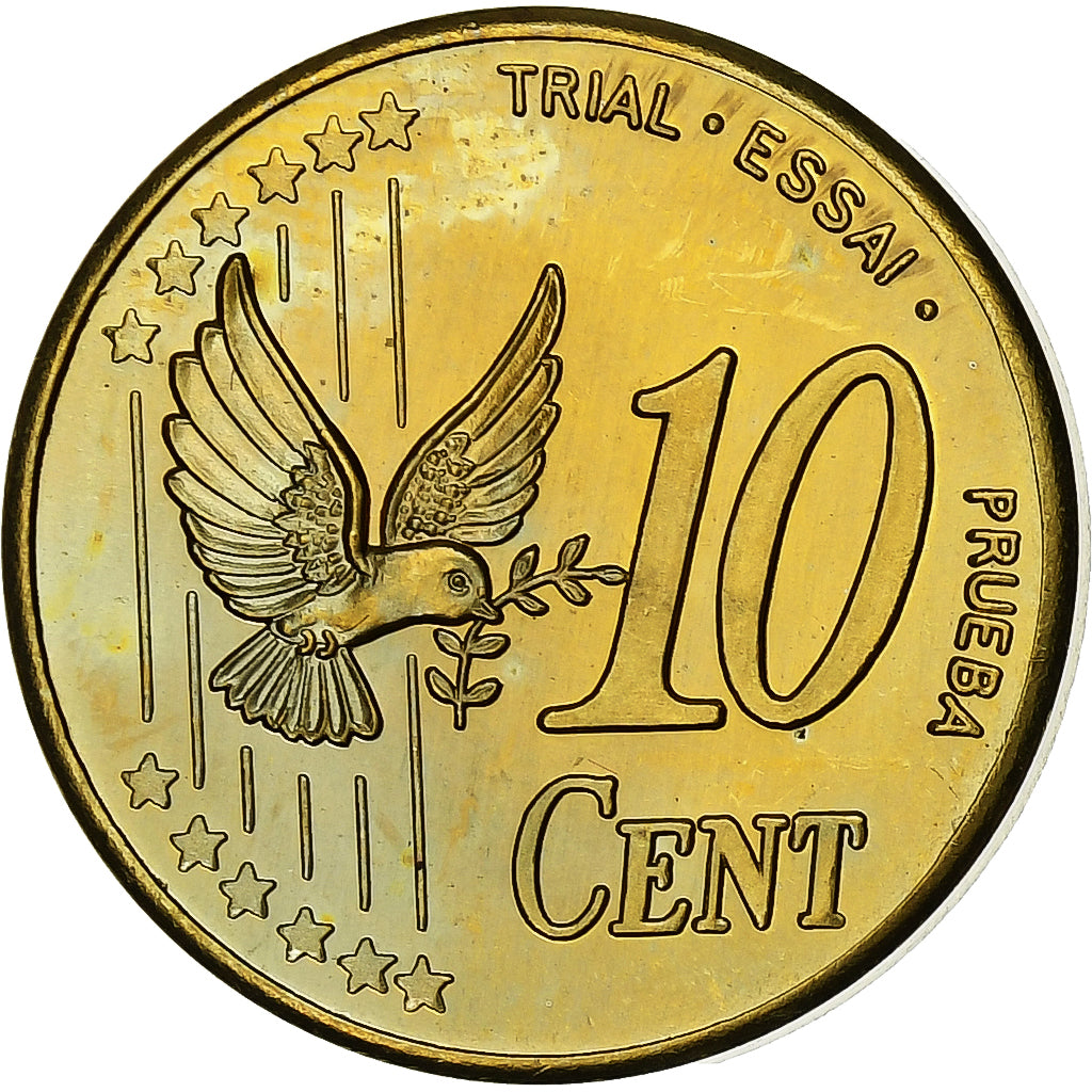 Dánsko,
Margrethe II,
10 euro centov