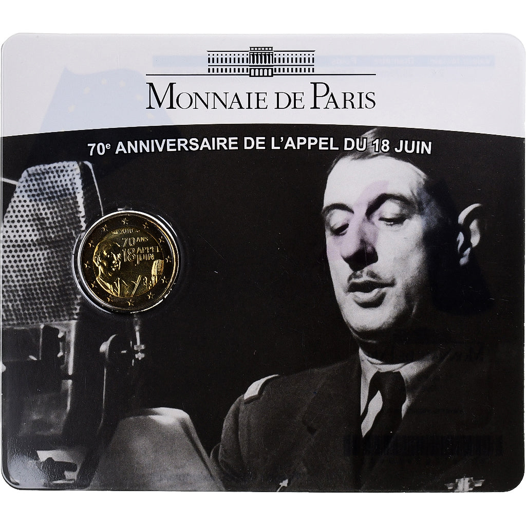 Francúzsko,
2 eurá,
appel du 18 juin