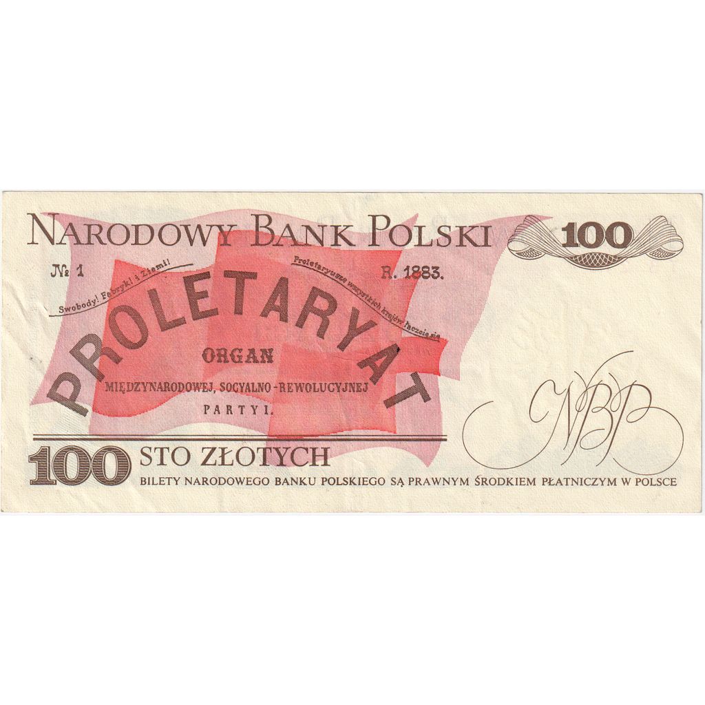 Poľsko,
100 zlotých,
1986-06-01