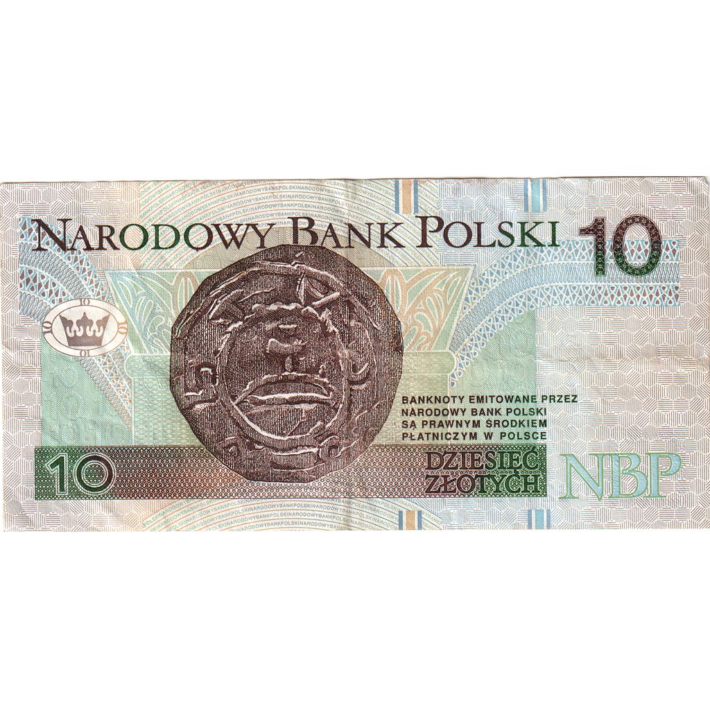 Poľsko,
10 zlotych,
1994-03-25