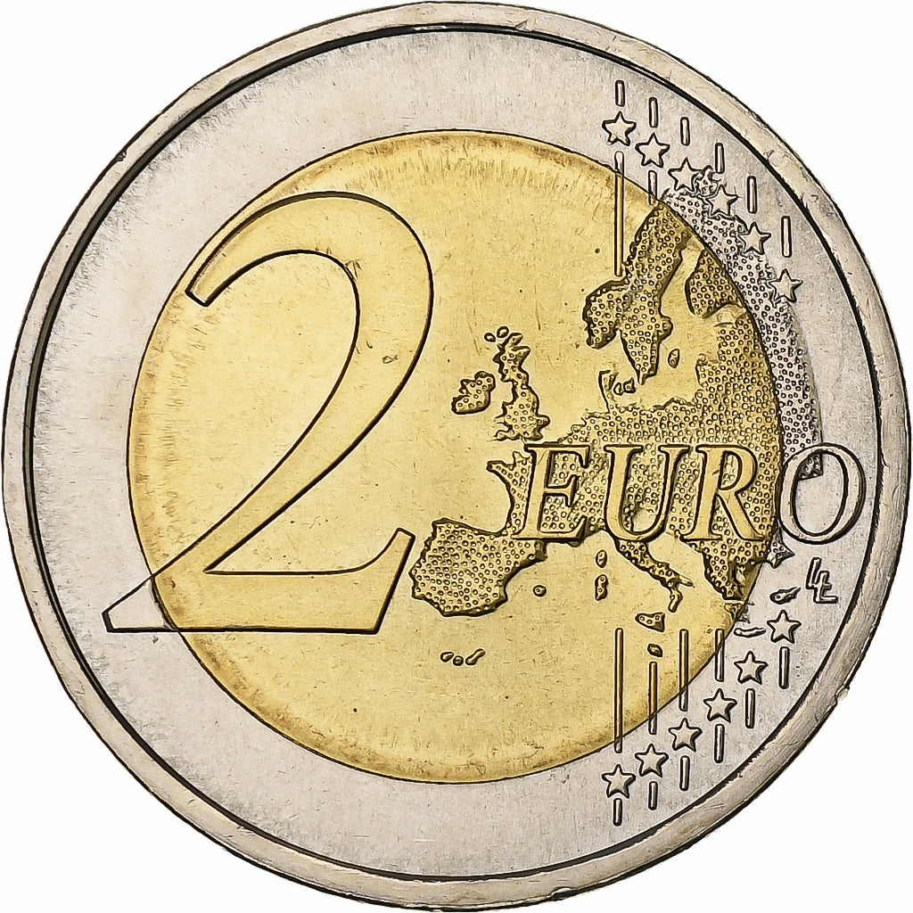Portugalsko,
2 eurá,
60 rokov vyhlásenia vesmíru
