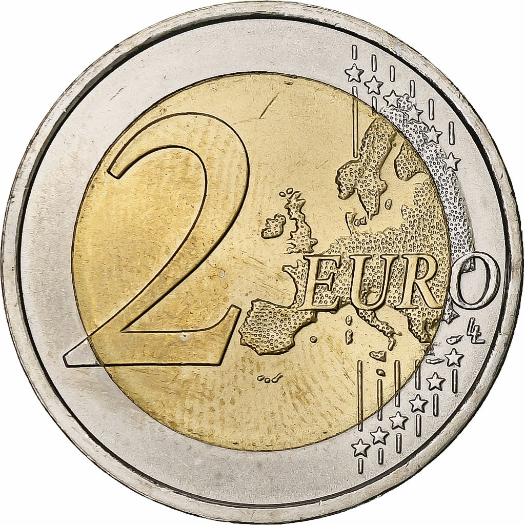 Portugalsko,
2 eurá,
150 ans de la Croix Rouge