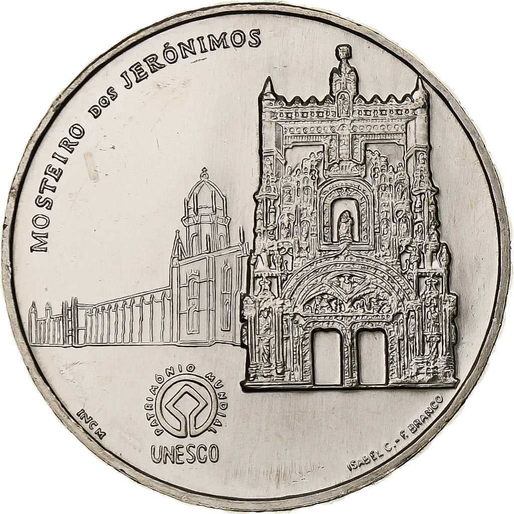 Portugalsko,
2-1/2 eura,
Svetové dedičstvo UNESCO – kláštor Jerónimos