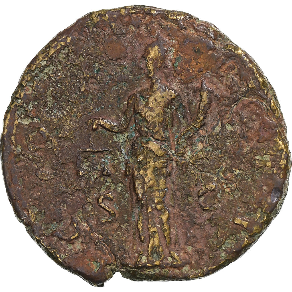 Hadrian,
dupondius,
125-127