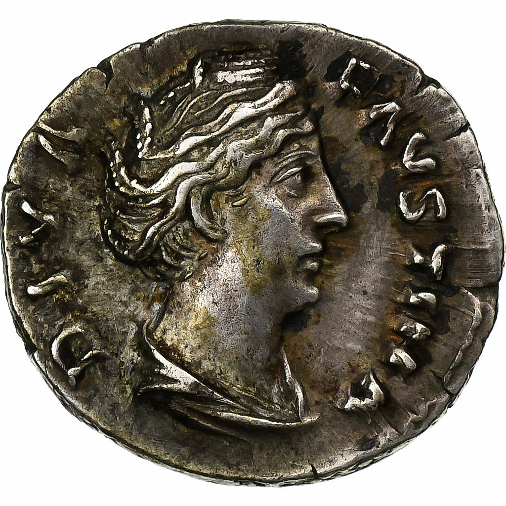 Diva Faustína I.
denár,
141 pred Kr