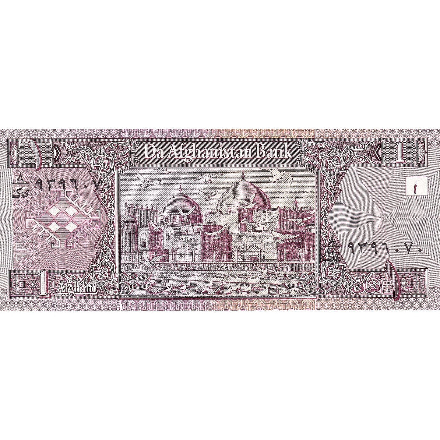 Afganistan,
1 afganský,
2002