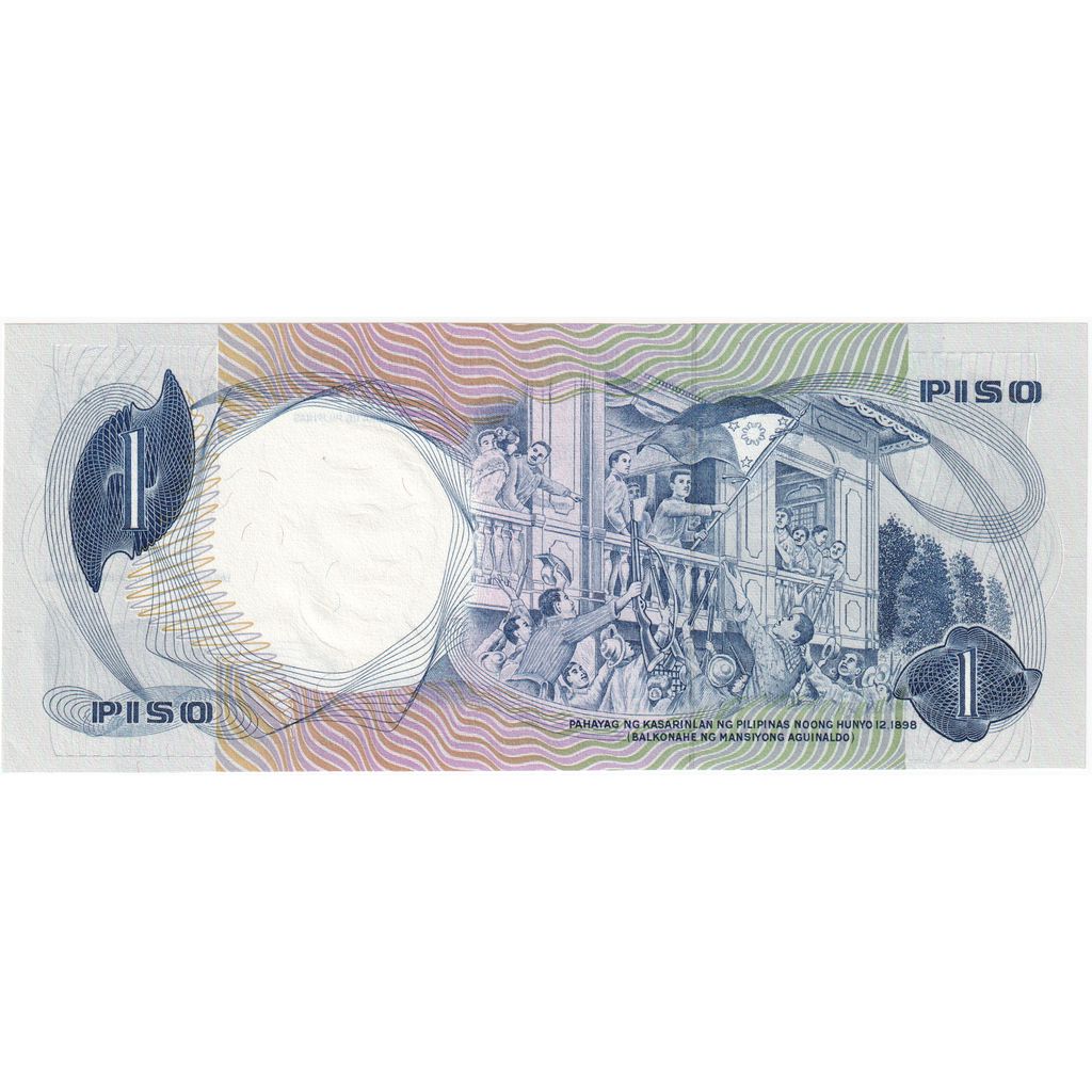 Filipíny,
1 Piso,
1969 (starý dátum 1949)