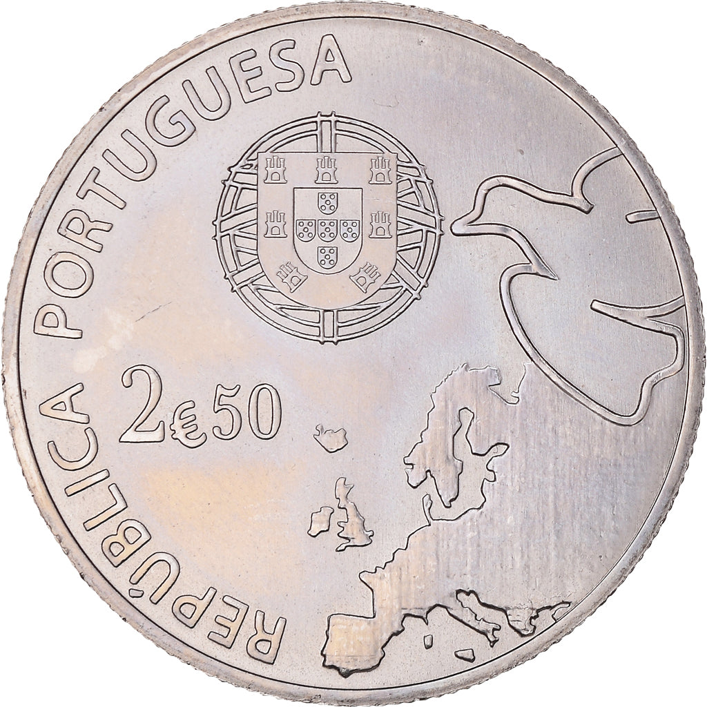 Portugalsko,
2,5 EUR,
70 ans de Paix v Európe