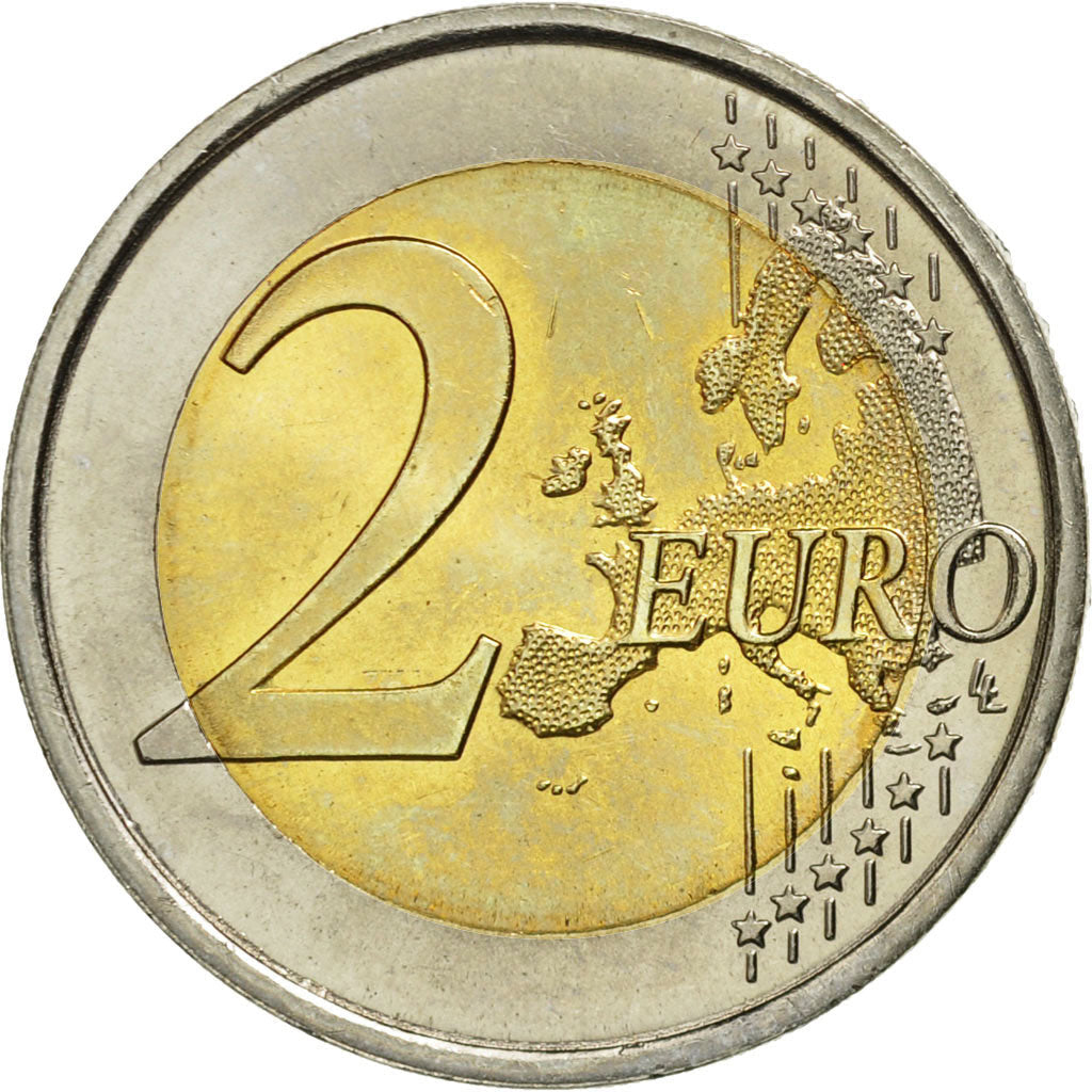 Španielsko,
2 eurá,
10 jahre eur