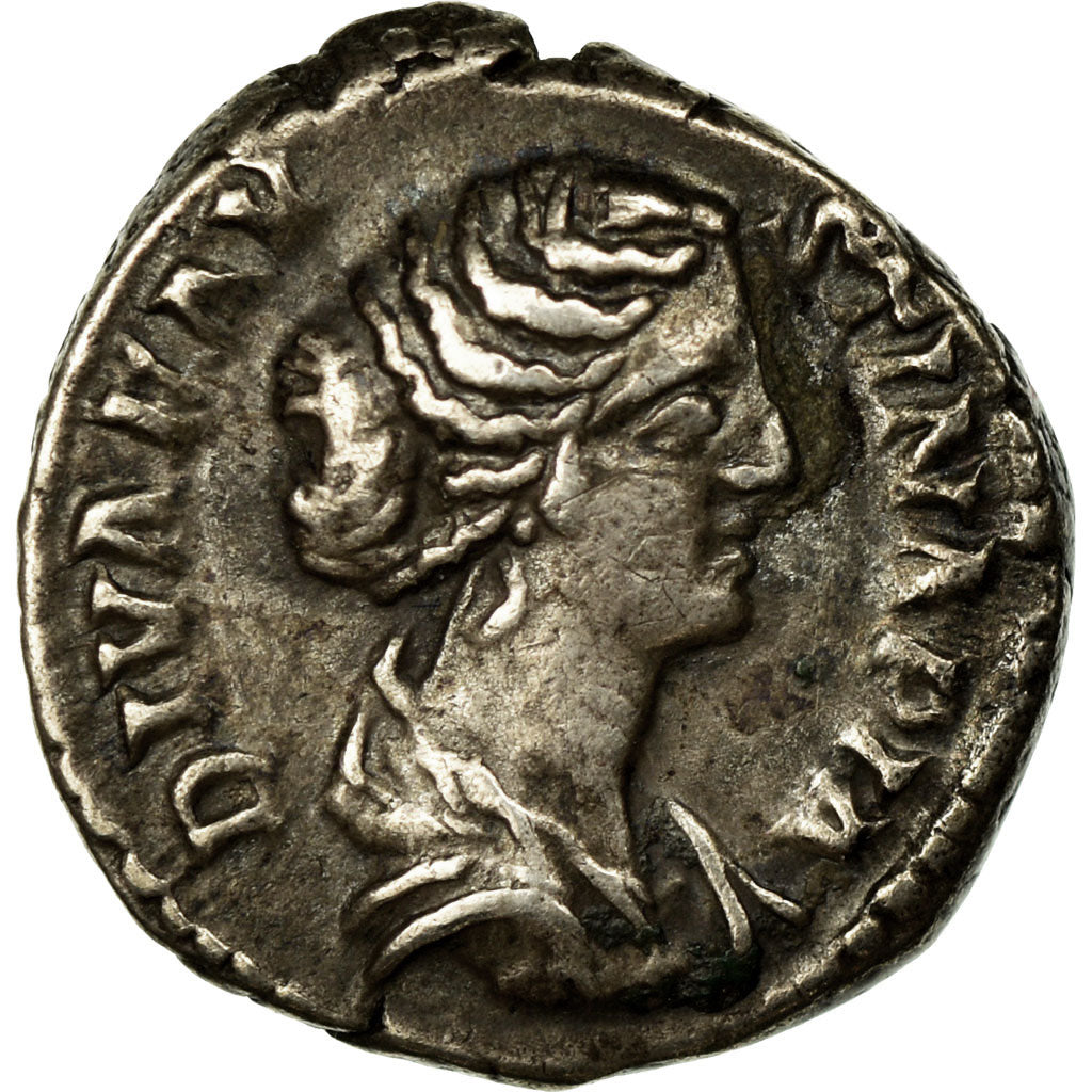 minca,
Faustína II.
denár