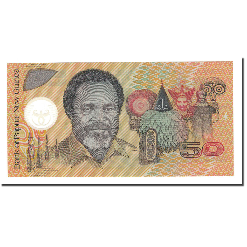bankovka,
Papua Nová Guinea,
50 Čína