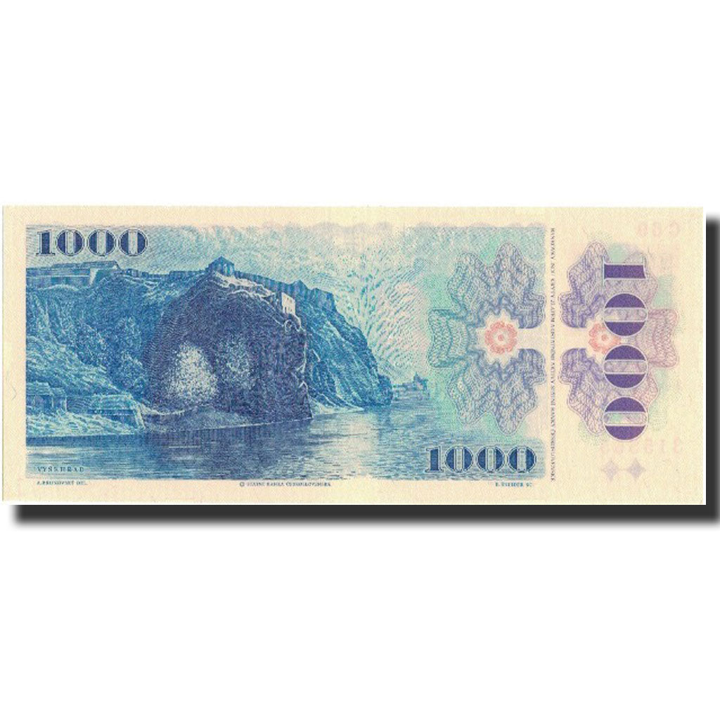 bankovka,
Česká republika,
1000 korún