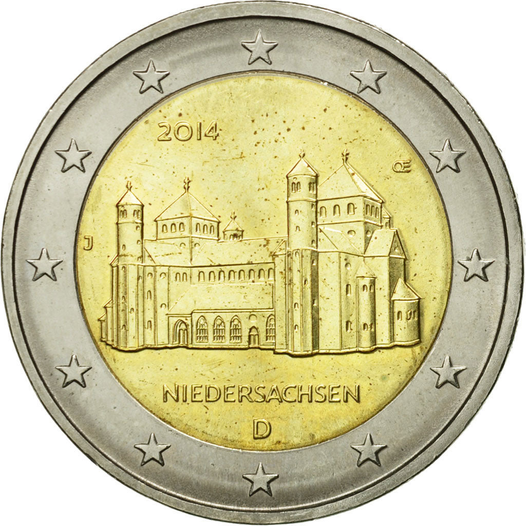 Nemecko,
2 eurá,
Eglise Saint Michel