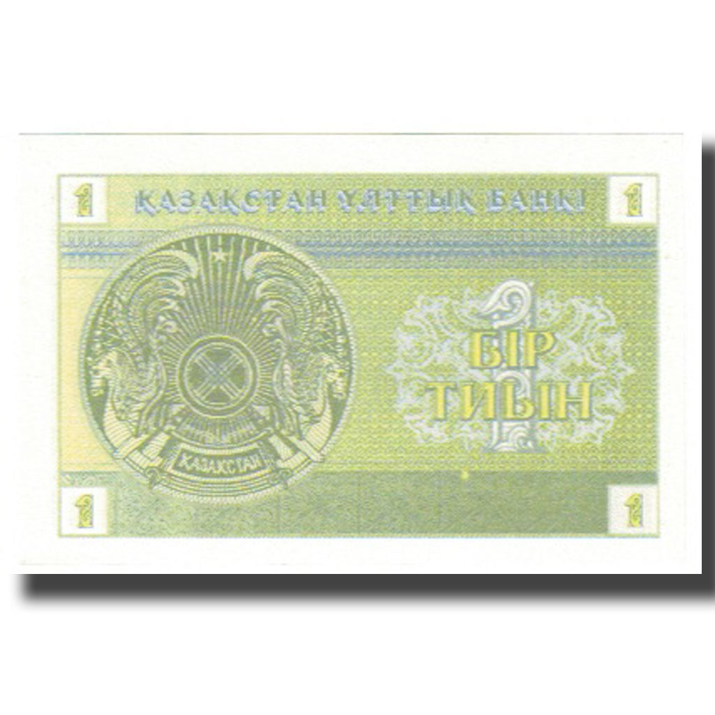 bankovka,
Kazachstan,
1 Tyin