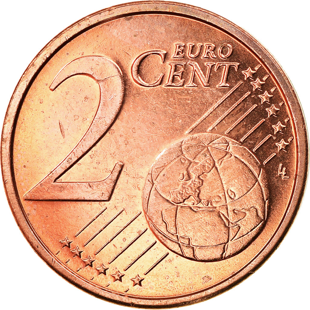 Holandsko,
2 euro centy,
2015