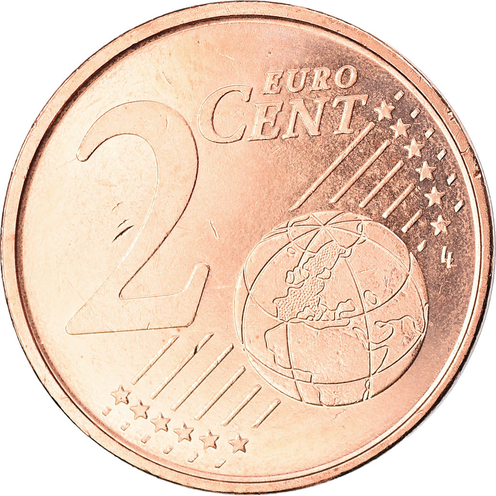 Španielsko,
2 euro centy,
2019