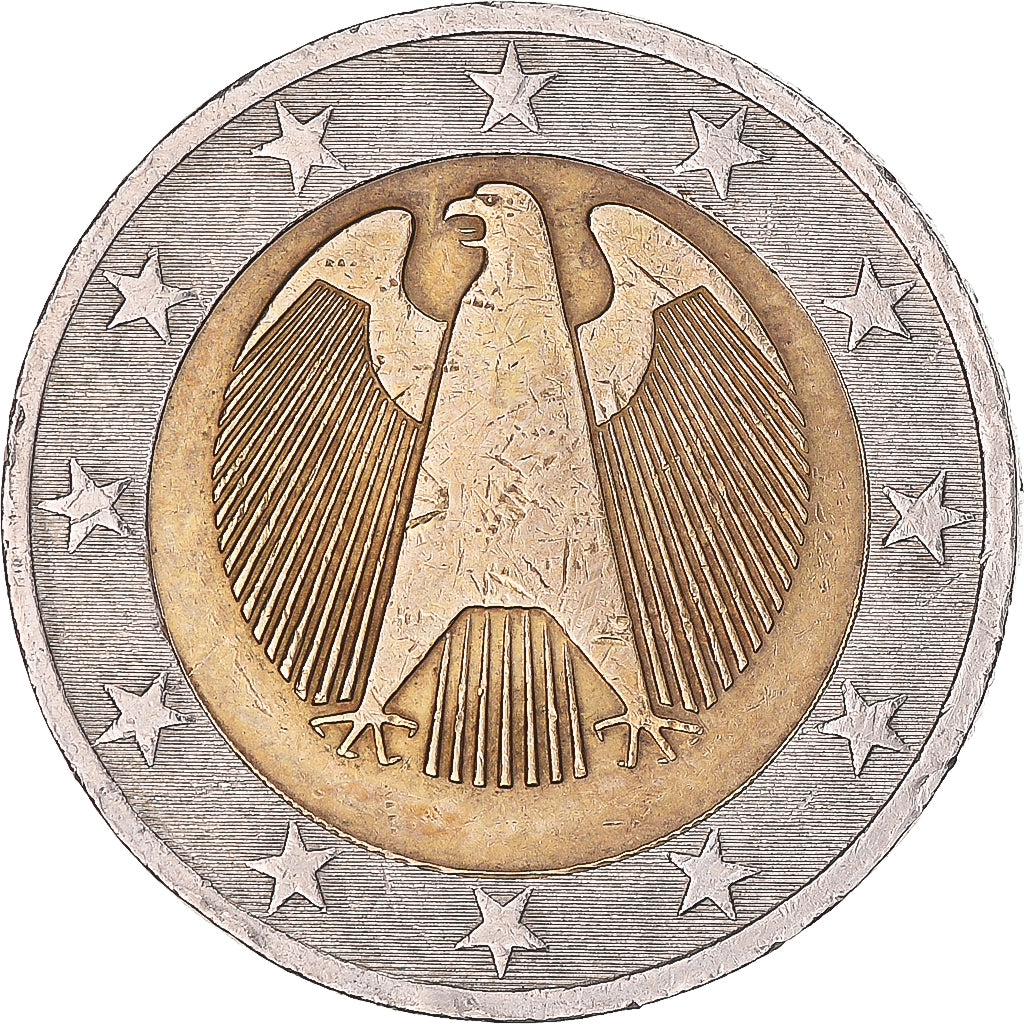 Nemecko,
2 eurá,
Trial Turning Star s 5DM okrajom