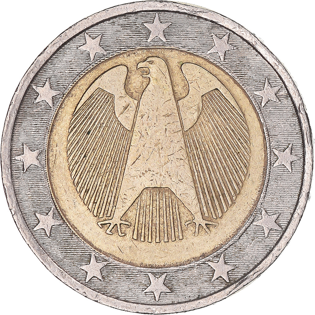 Nemecko,
2 eurá,
Trial Turning Star s okrajom 2€